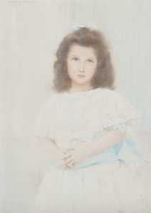 Portræt af en Renée Lambert de Rothschild, datter af grundlæggeren af Lambert-banken, 1907 af Fernand Khnopff