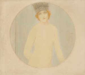 Nøgen dronning, ca. 1910.