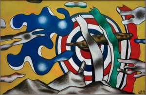 Flyet på himlen af Fernand Leger