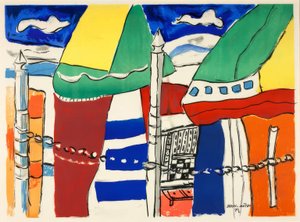 Deauville, august 1950 af Fernand Leger