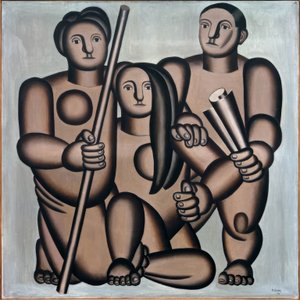 Tre personer af Fernand Leger