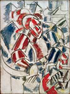 Kvinde i lænestol af Fernand Leger