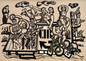 Stor parade af Fernand Leger