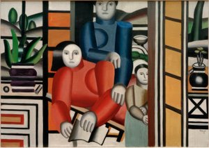 Personer i haven af Fernand Leger