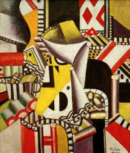 Stilleben af Fernand Leger