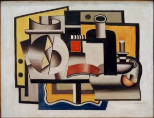 Stilleben af Fernand Leger
