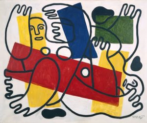 Dykkere af Fernand Leger