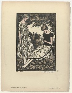 Gazette du Bon Ton, 1920 - nr. 5, pl. 34: Lidt meget