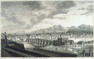 Udsigt over Fort Santiago i Manila