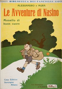 Forside af The Adventures of Nasino, Brat with a good heart af Alessandro e Mura, ca. 1920 af Filiberto Scarpelli
