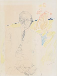 Selvportræt. af Filipp Andreyevich Malyavin