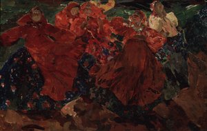 Hvirvelvind, 1905 af Filipp Andreyevich Malyavin
