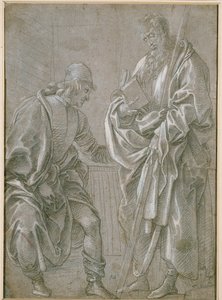 Apostel og ungdom af Filippino Lippi