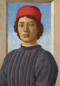 Portrait of a Youth, ca. 1485 (olie og tempera på panel) af Filippino Lippi