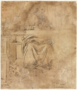 St. Hieronymus i hans studie, ca. 1490. af Filippino Lippi
