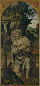 Sankt Hieronymus i bod, ca. 1480 af Filippino Lippi