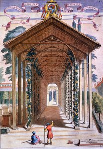 A Trellised Covered Walkway, fra 