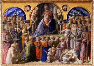 Kroningen af Jomfru Maria af Filippo Lippi