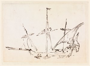 Et sejlskib af Filippo Marchionni