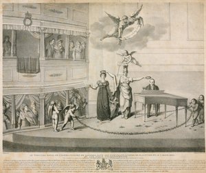 Hendes Majestæts Teater; Italienske Operahus, London af Filippo Pistrucci