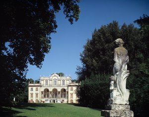 Udsigt over Villa Mansi