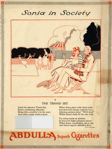 Abdulla Cigaretter, 1920