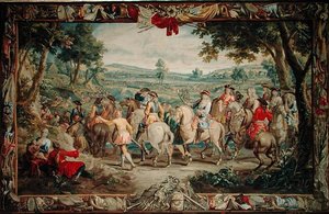 A Cavalry Procession, fra 