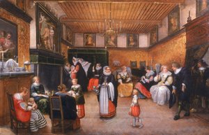 En dåbsfest, 1629