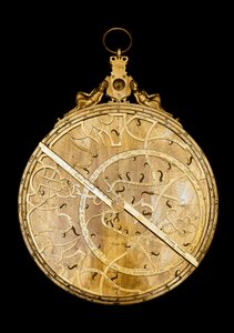 Hjerneastrolabium fra den flamske astronom Walter Aertsen (Gualtiero Arsenio eller Gualterus Arsenius) (aktiv omkring 1556-1579) 1556 Firenze, Institut og Museum for Videnskabshistorie af Flemish School