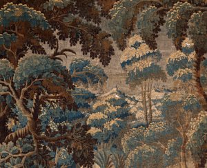 flamsk gobelin. udholde. Slut 17.-begyndelsen af ​​1700-tallet. Ejendom af kirken Sint-Walburgakerk Oudenaarde (Dekenij van de Sint-Walburga).