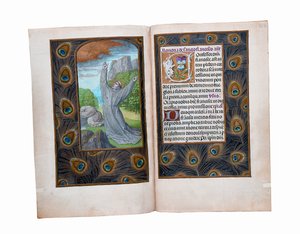 Folioer fra Rothschilds timebog, Gent eller Brugge, ca. 1505 af Flemish School