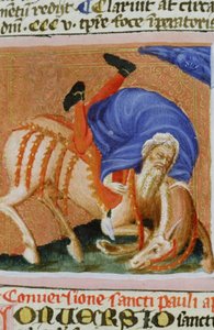 Ms Gen 1111 Page fra Legenda Aurea, Brugge, ca. 1400-10 af Flemish School
