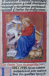 Ms Gen 1111 Page fra Legenda Aurea, Brugge, ca. 1400-10 af Flemish School