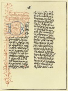 Side i Anden Mosebog af Flemish School