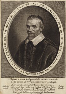 Portræt af Jacob Crucius af Flemish School