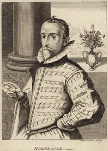 Portræt af Joris Hoefnagel af Flemish School