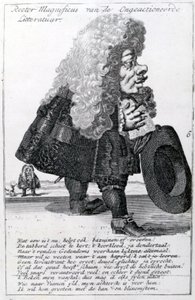 Rector Magnificus, 1668 af Flemish School