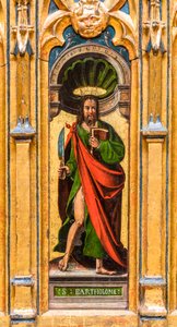 Relikviekiste, Sankt Bartholomæus (Bartholomæus)