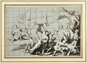 Undersøgelse for kirkens militante, der tramper på kætteri af Flemish School