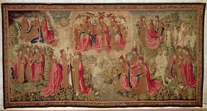 Skabelsen, Bruxelles Workshop, ca.1600 af Flemish School