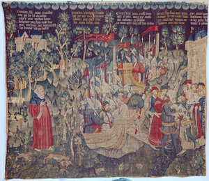 Historien om Jourdain de Blaye, Arras Workshop af Flemish School