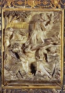 Natten i Getsemane ... (alabast) af Flemish School