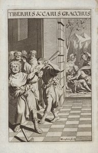 Tiberius og Caius Gracchus af Flemish School