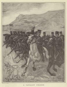 Et kavaleri angreb af Fletcher C. Ransom