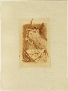 Frontispice til The Dead Kisses af Félicien Rops