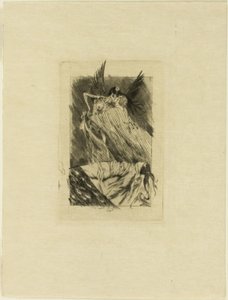 Frontispice til The Dead Kisses af Félicien Rops