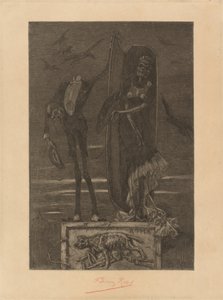 The Supreme Vice: Frontispice af Félicien Rops