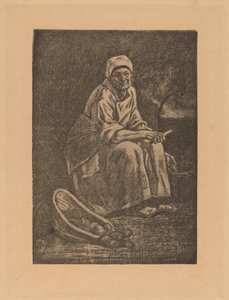 Gamle Kate. af Félicien Rops