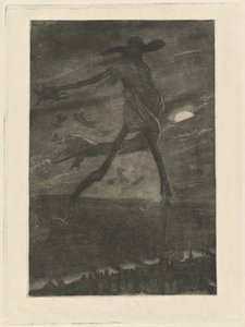 Satan sår tara af Félicien Rops