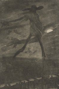 Satan sår ukrudt Satan sår ukrudt. af Félicien Rops
